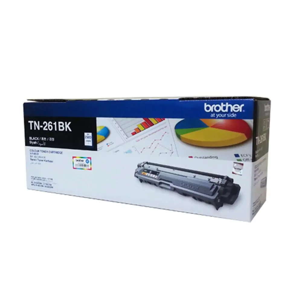 Brother TN-261BK 2.500 Sayfa Black Siyah Toner HL-3150-3170 MFC-9140-9330 1
