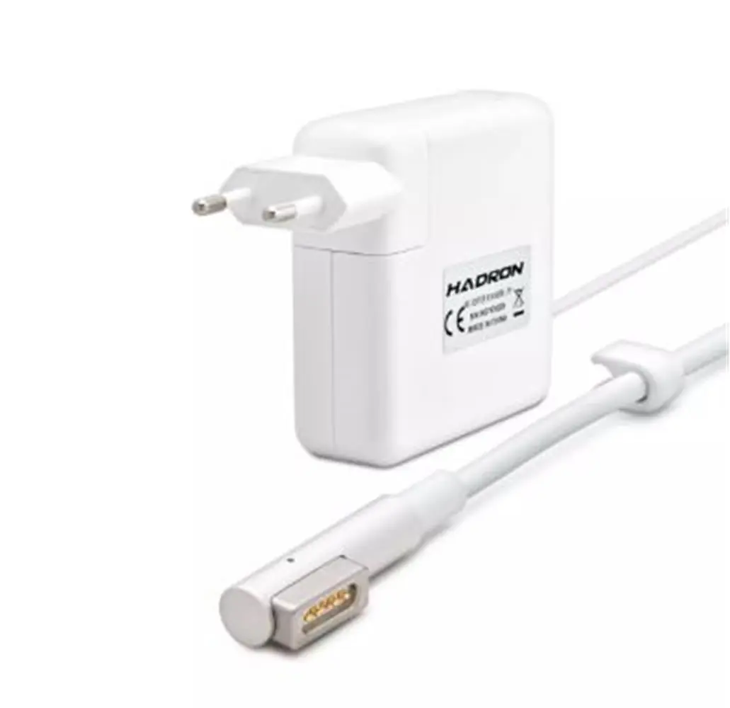 Hadron HD797 APPLE Uyumlu 18.5V 4.6A 85W Laptop Adaptörü (L Tip) Beyaz 1
