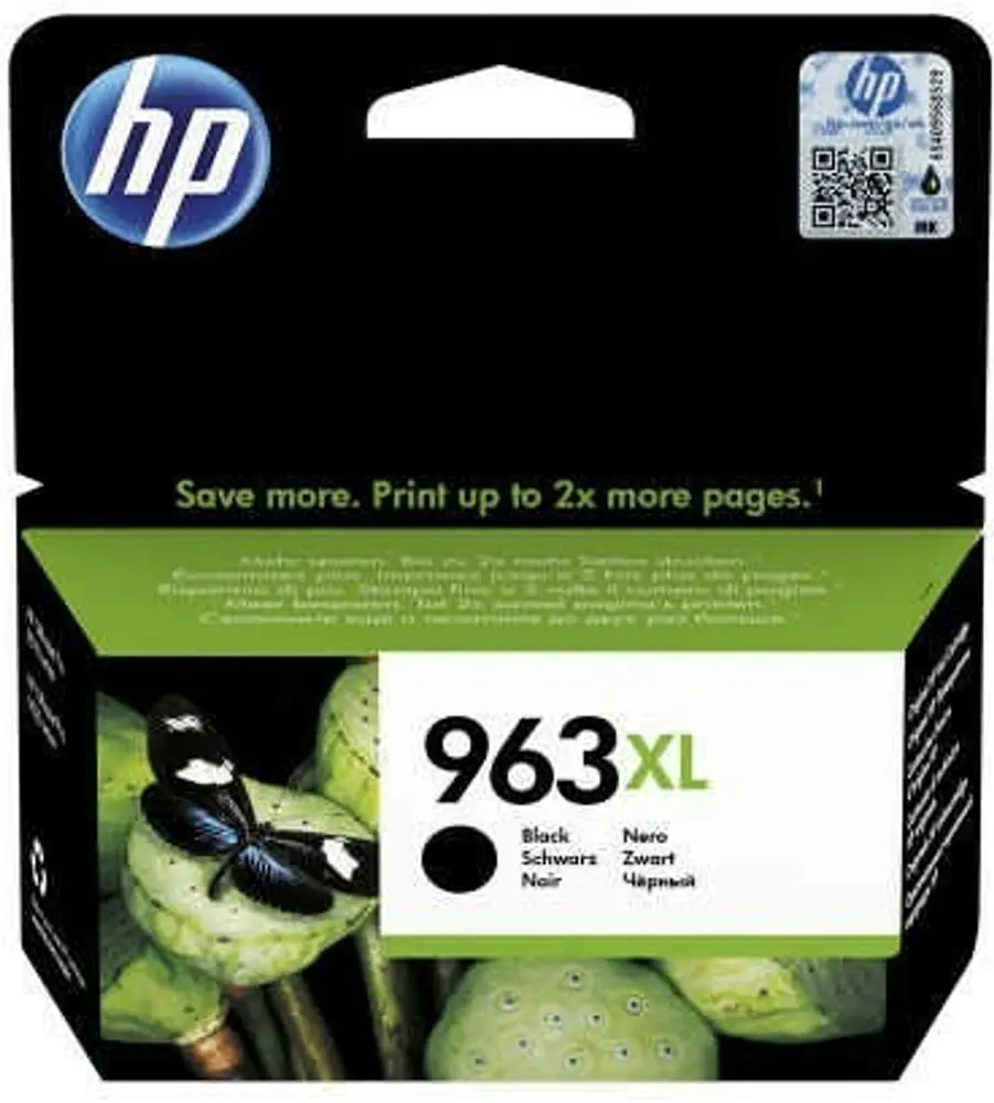 HP 963XL Yüksek Kapasite Black Siyah Kartuş 3JA30A 1