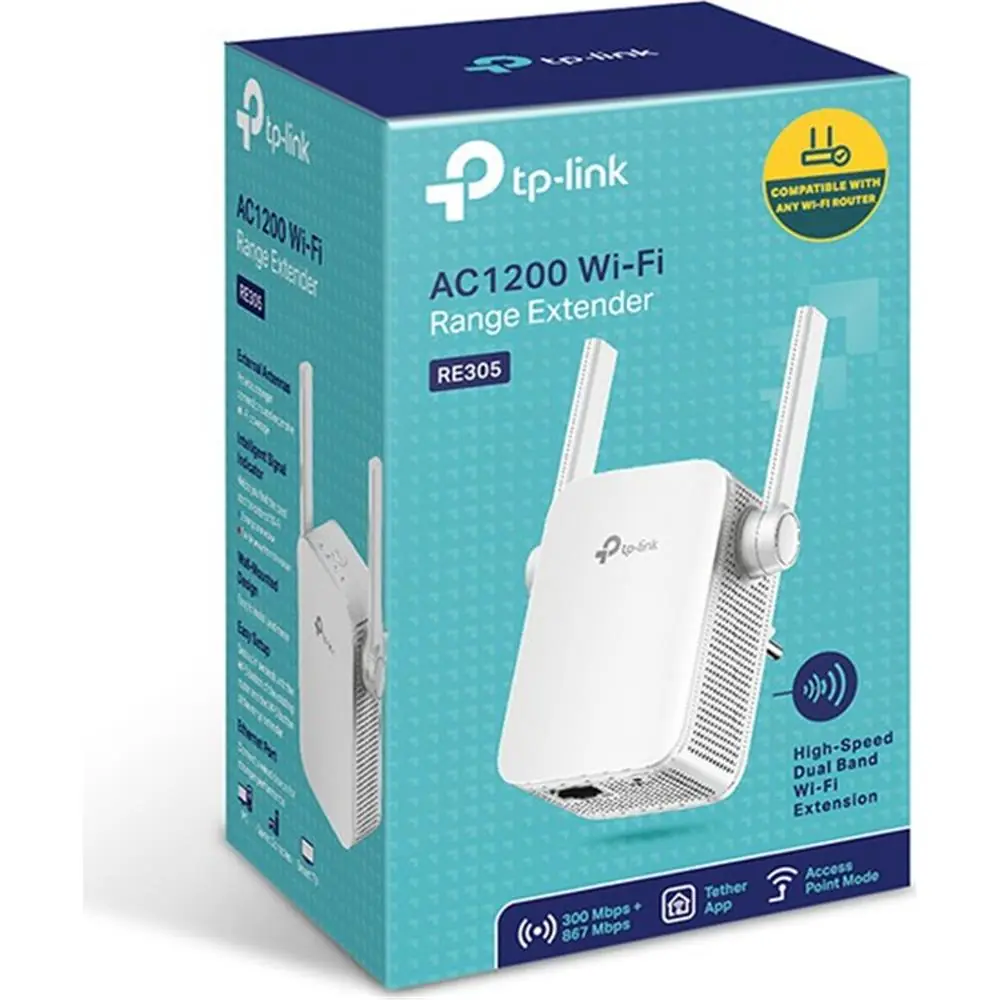 Tp-Link RE305 867 Mbps Wifi Range Extender-Menzil Genişletici AC1200 1