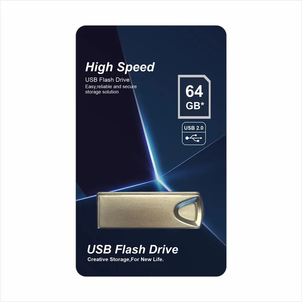 Elba 64GB Metal 2.0 USB Flash Bellek 1