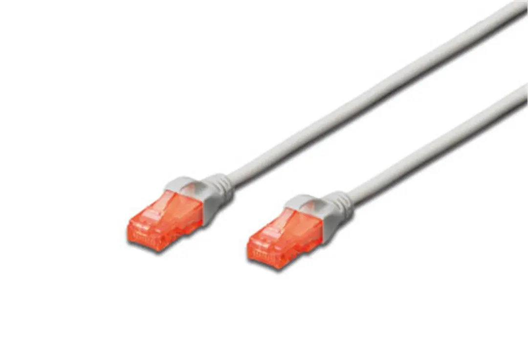 Digitus DK-1617-010 U-UTP CAT6 1 metre AWG 26-7 Cu LSZH Gri Renk Patch Kablo 1