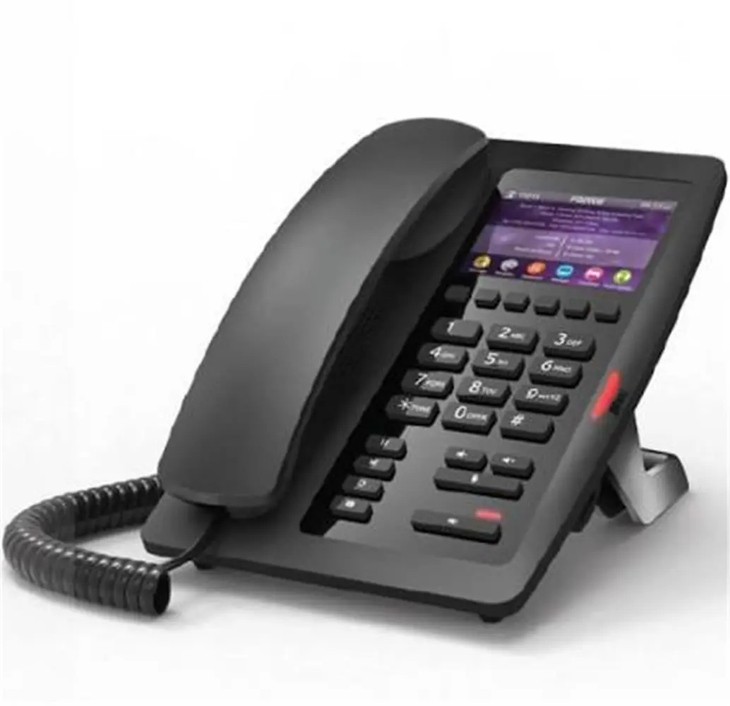 Fanvil H5 Renkli Ekran PoE Ip Masaüstü Siyah Telefon 1