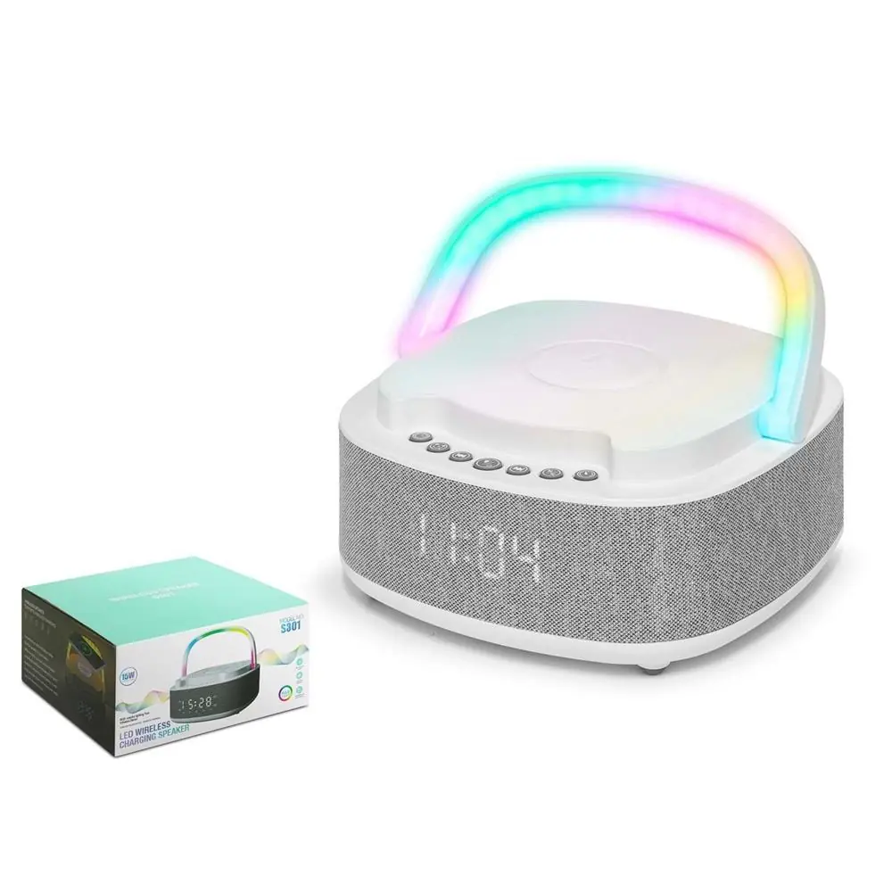 Hadron S301 Bluetooth Speaker Rgb Beyaz 1