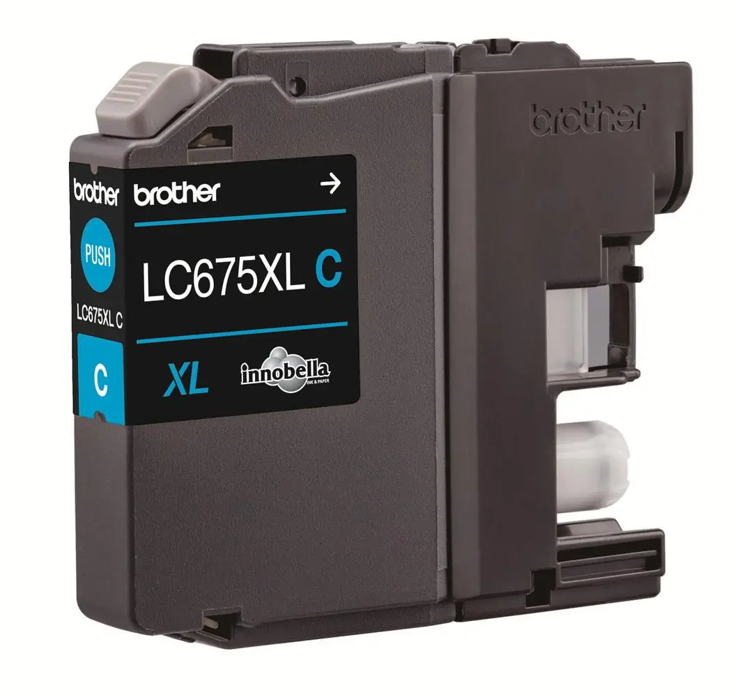 Brother LC675XLC Cyan Mavi 1.200 Sayfa Kartuş MFC-J2320-J2720 1