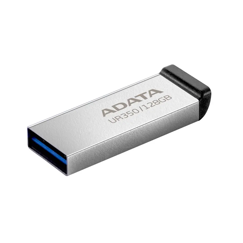 Adata UR350-128G 128GB USB3.2 Gen1 Metal Flash Bellek 1