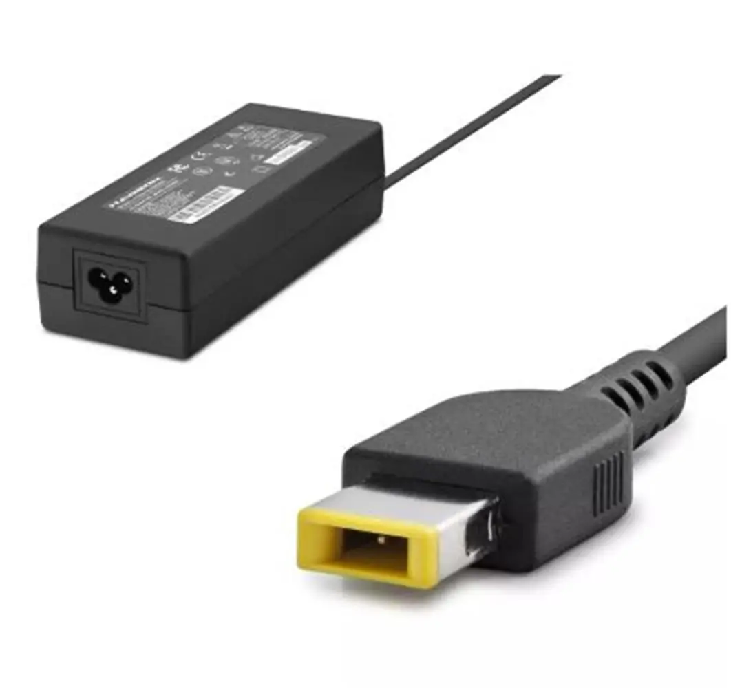 Hadron HD8862 LENOVO - IBM Uyumlu 20V 6.75A 135W Laptop Adaptörü (Usb Tip Sarı Kare Uç) Siyah 1