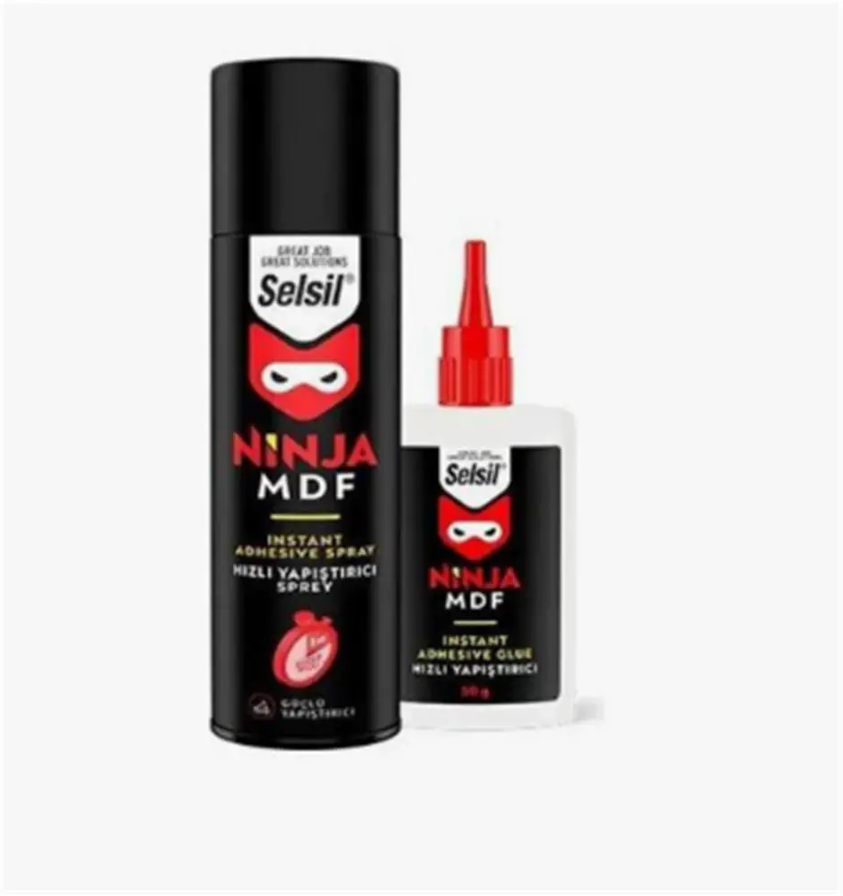 Selsil Mdf Kıt Hızlı Yapıştırıcı 400ml 2827