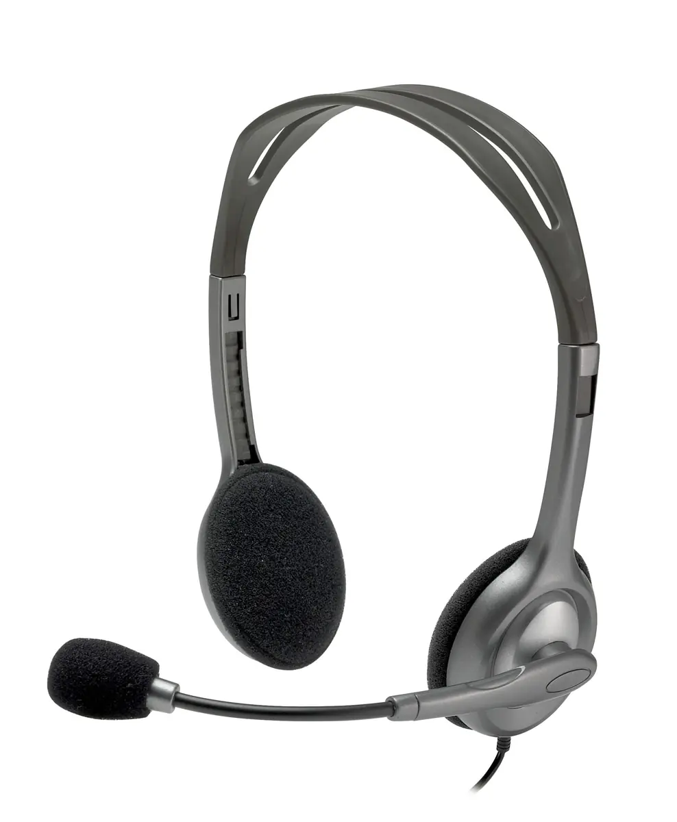 Logitech 981-000593 H111 Stereo Kulaklık Sterio Jacklı