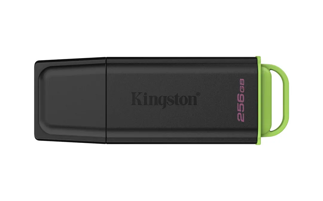 Kingston DTXG2-256GB 256GB Portable USB 3.2 Gen 1 DataTraveler Exodia Black-Green Flash Bellek