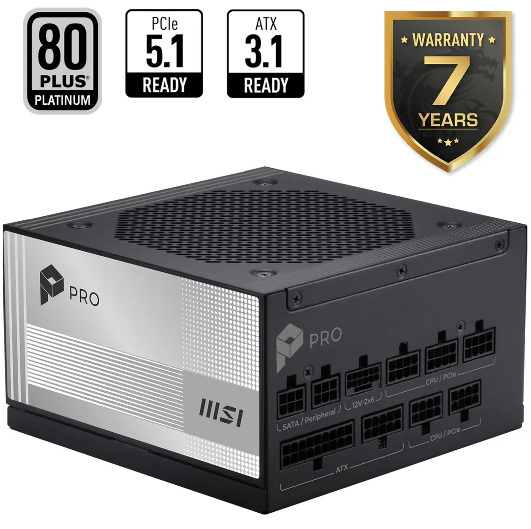 MSI PSU PRO A1000PL PCIE5