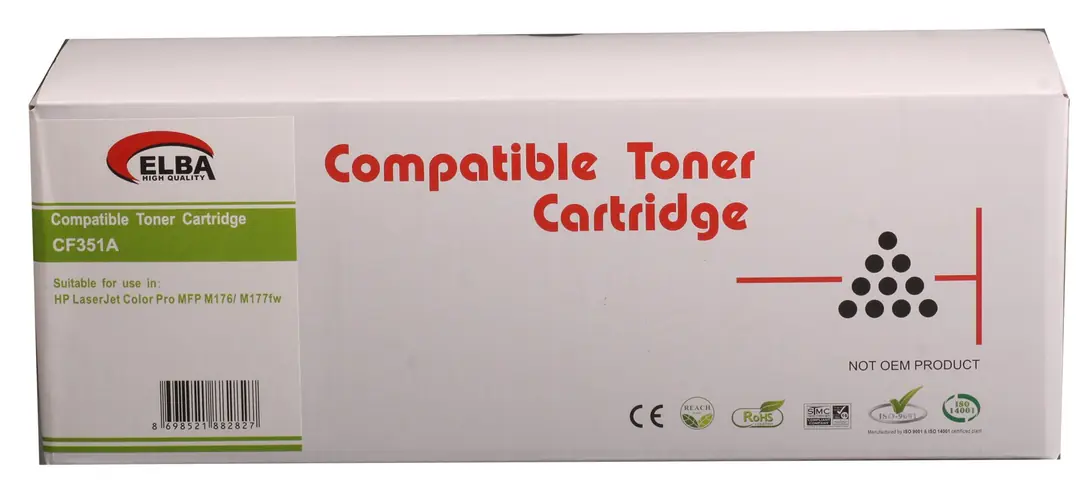 ELBA HP ( 130A ) M176-M177 MAVİ LASER TONER  CF351A 1