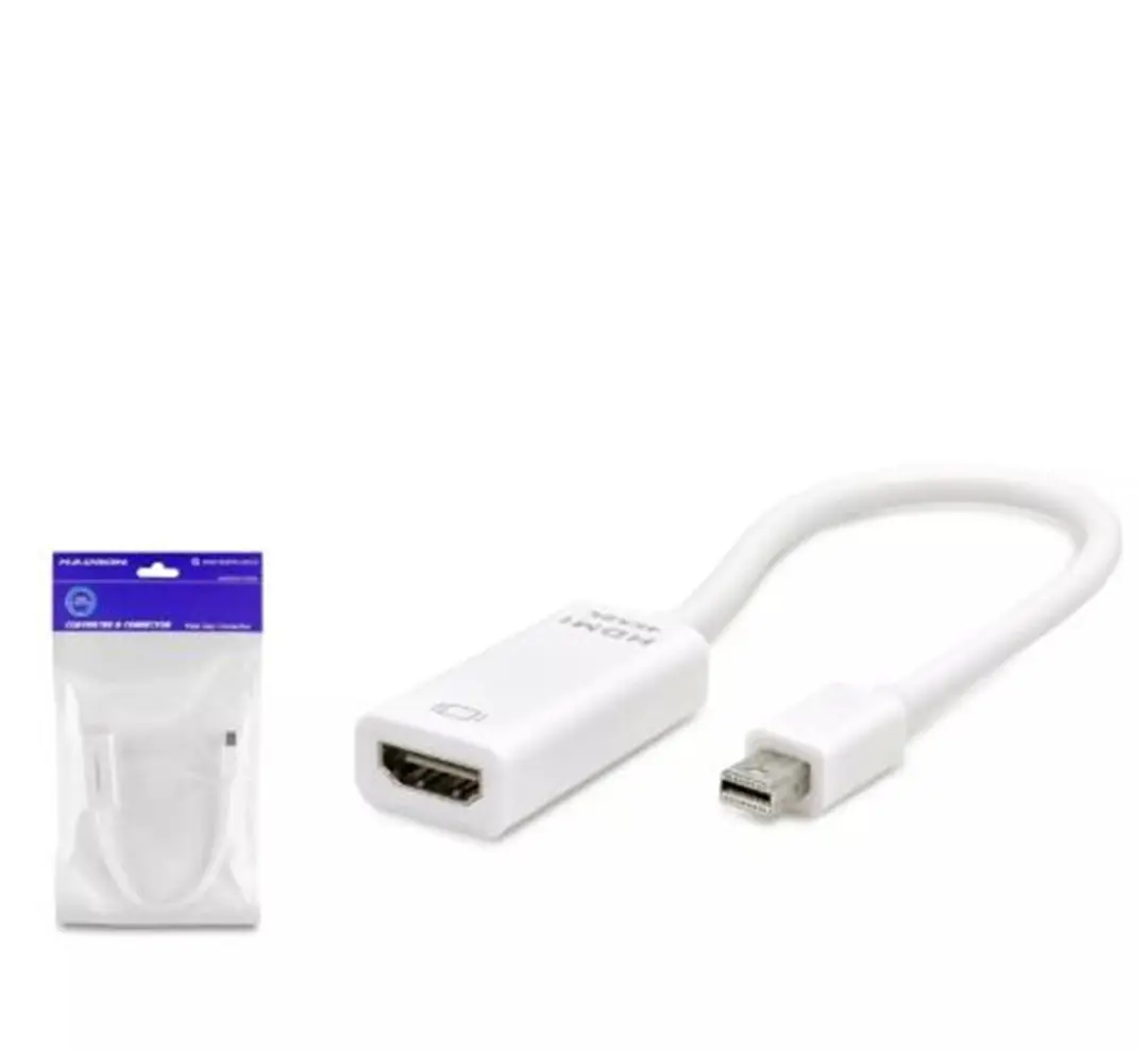 Hadron Hdx7768 Display Mini To Hdmi F Çevirici 4K 30Hz Thunderbolt2 Beyaz 1
