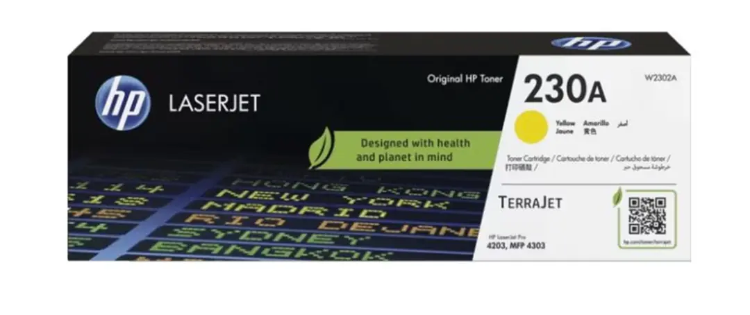 HP 230A Yellow Sarı 1.800 Sayfa Toner W2302A 1