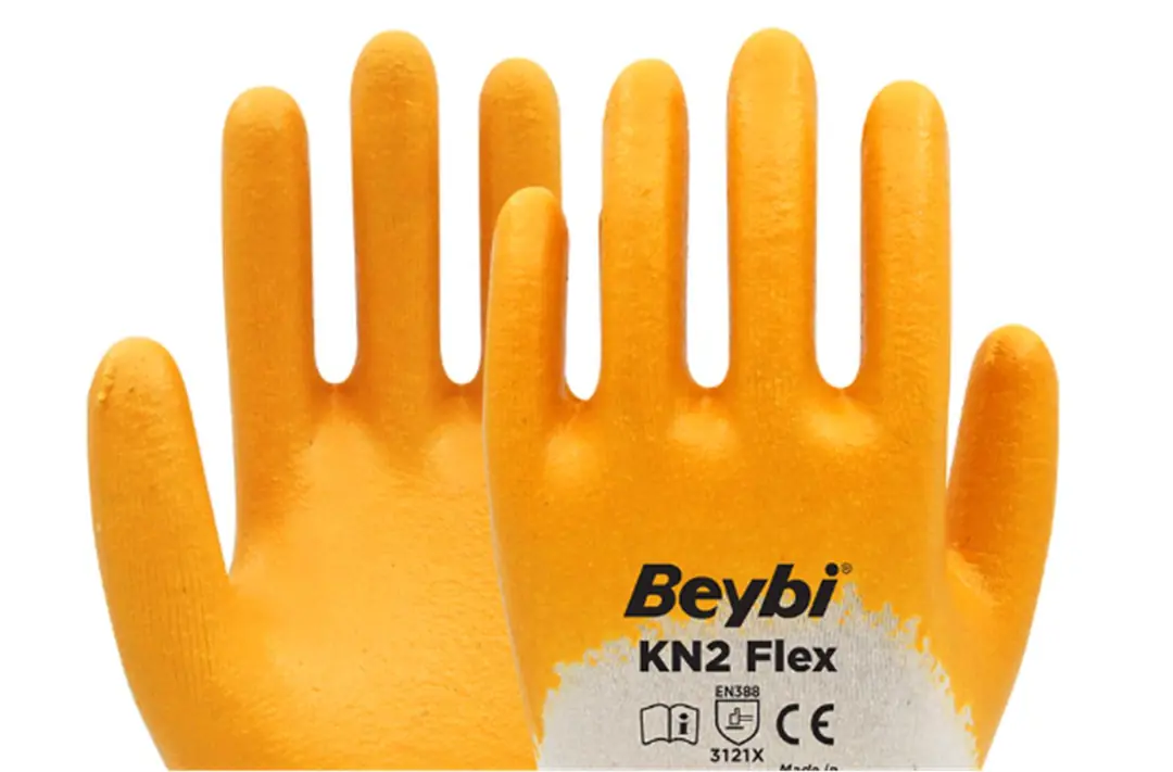 Beybi Pamuk Nitril PMK KN2 Flex 8 Beden Eldiven 12li Paket EN388 (3121X)