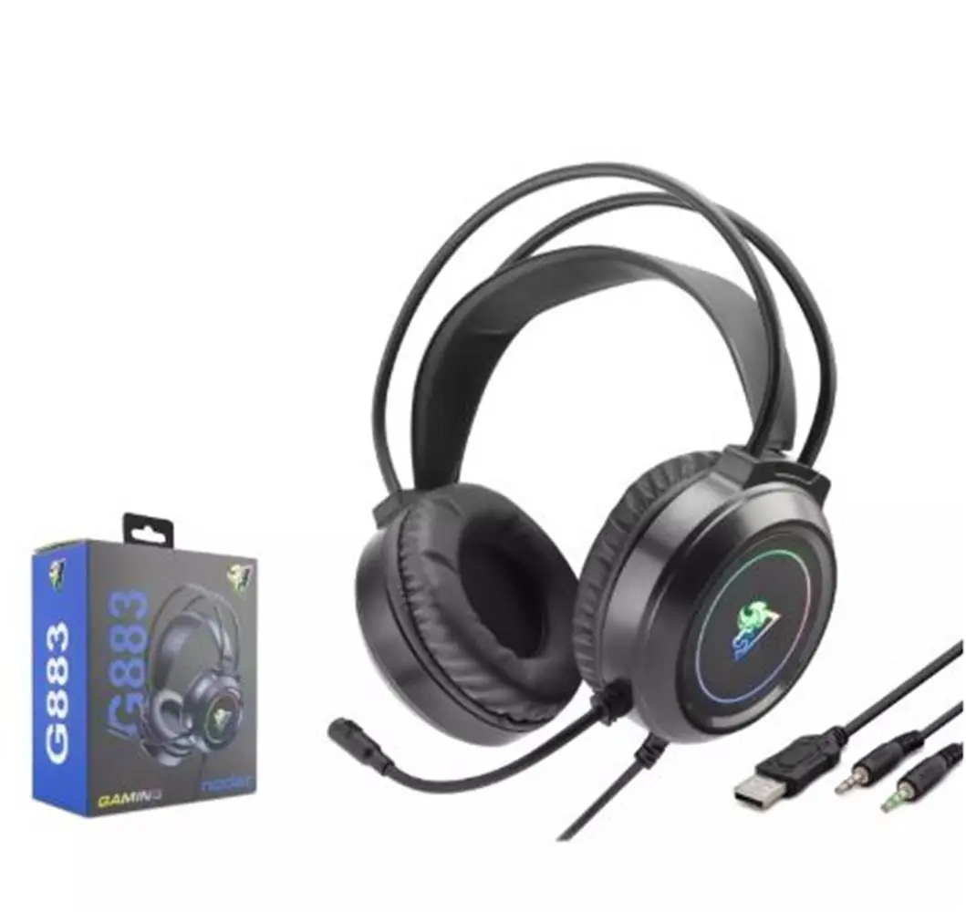 Hadron G883 Gaming Kulaklık 2-3.5Mm + Usb Siyah 1