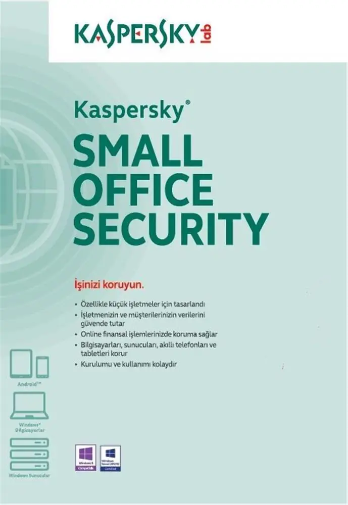 Kaspersky Small Office Security 5Pc+5Md+1Fs 1 Yıl Box 1