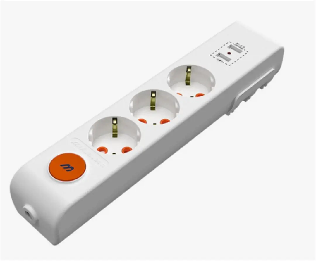 Mutlusan Rı-Tech 3lü 5mt Anahtarlı 1Usb+1Type-C ı Topraklı Grup Priz(Ç.K.) (001 175 350102 05 00) 1