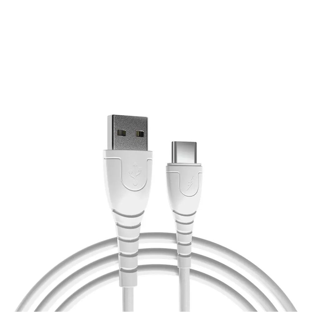 Hytech HY-XTK30 2.4A Type-C 90cm Beyaz Hızlı Şarj Kablosu 1