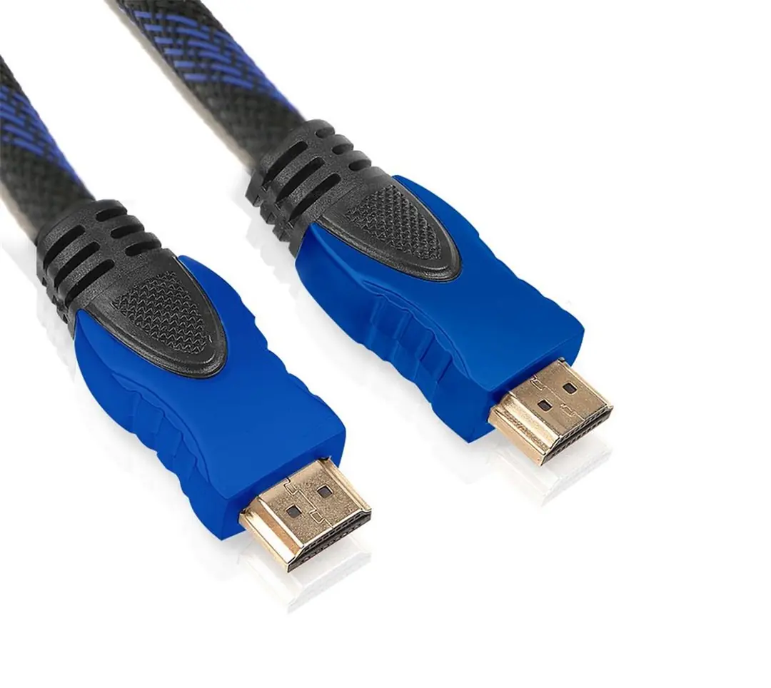 Inca Ihk-05T 5mt Örgülü Altın Uç 2.0v Hdmı Kablo 18 Gbps Bant Genişliği , 4K& 2K & Full Hd 1
