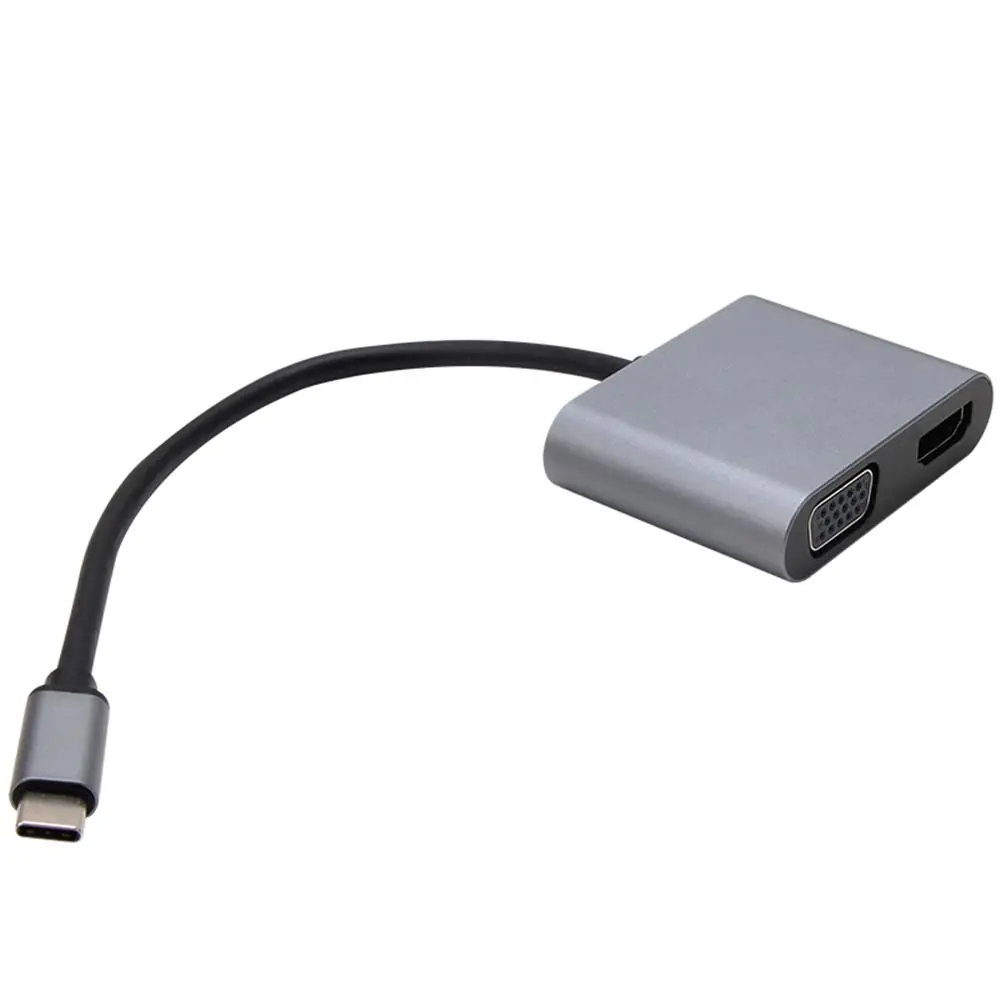 Vcom CU4512 Type-C To Hdmi+Vga+Usb2.0+ Type-C Çevirici 1