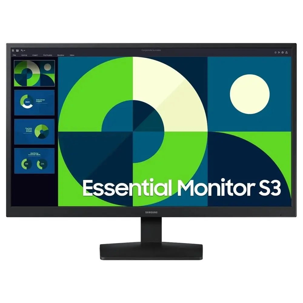 Samsung 24” Essential LS24D314EAUXUF S3 S31D FHD 75 Hz Hdmı Vesa Monitör 1