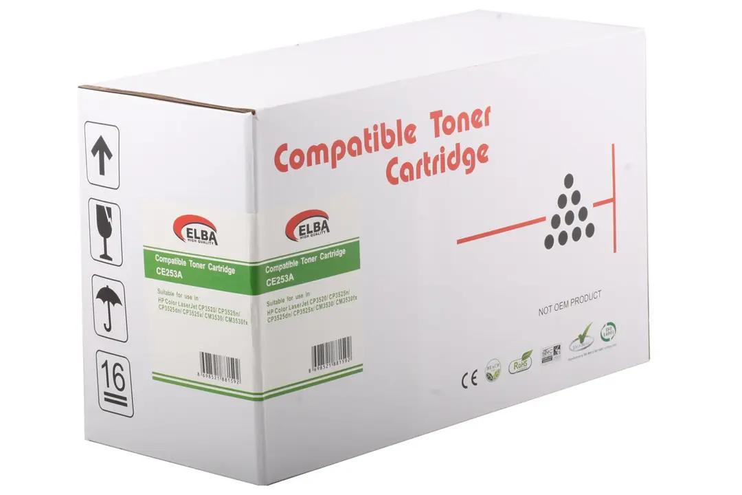 ELBA HP CE253A CP3525-CM3530 KIRMIZI TONER 1
