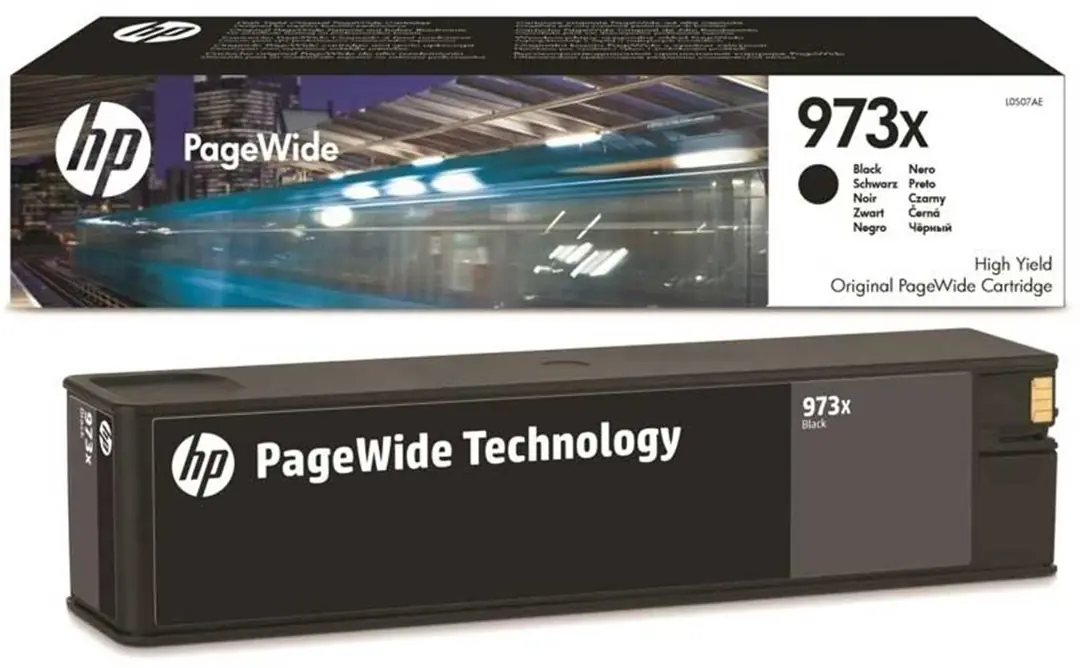 HP 973X Black Siyah Yüksek Kapasite Kartuş L0S07AE 1
