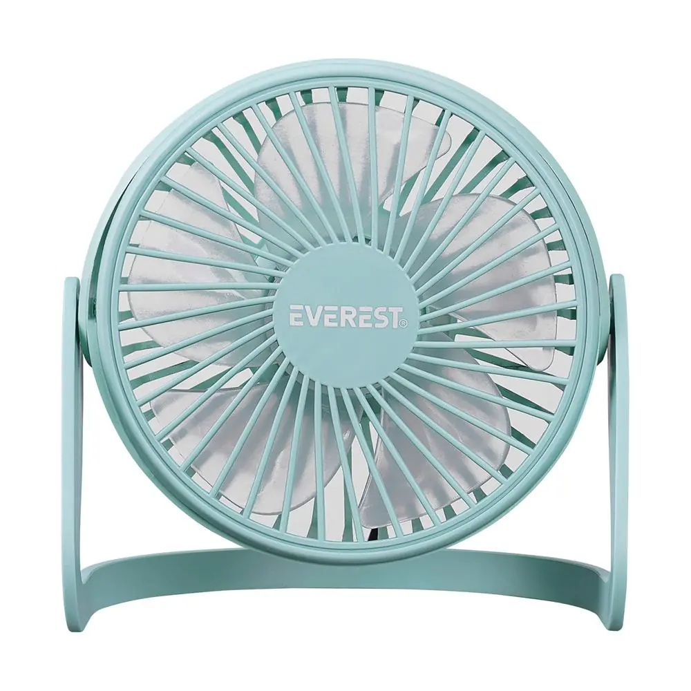 Everest EFN-505 Masaüstü Turkuaz Usb Fan (145mmx141mmx105 mm) 1