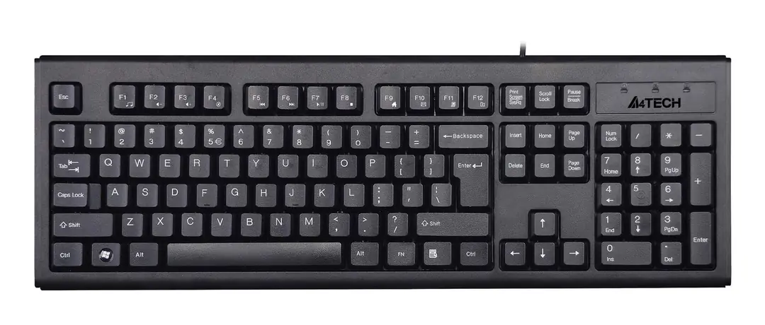 A4 Tech Km-720 Siyah Q Tr Usb Kablolu Fn Multimedya Klavye 1