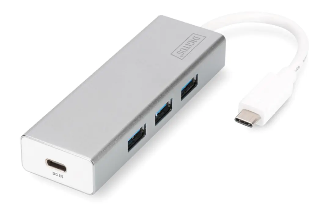 Digitus DA-70242 USB 3.0 Hub,3xUSB 3.0port,1xUSB 1