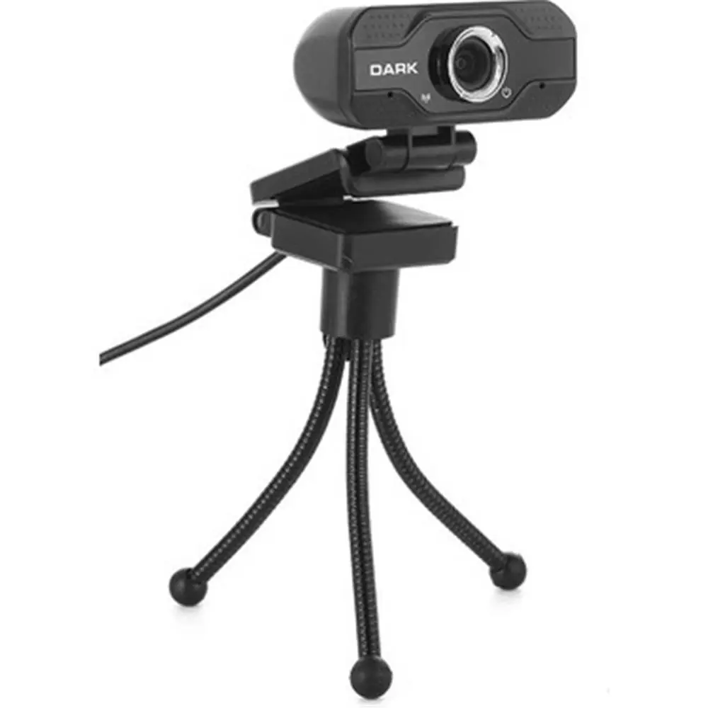 Dark WCAM11 1080P USB Web Kamera & Mini Tripod (1960x1280 Çözünürlük) Dahili Mikrofon 1