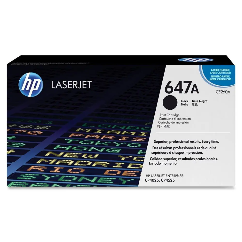 HP 647A Black Siyah 8.500 Sayfa Toner CE260A 1