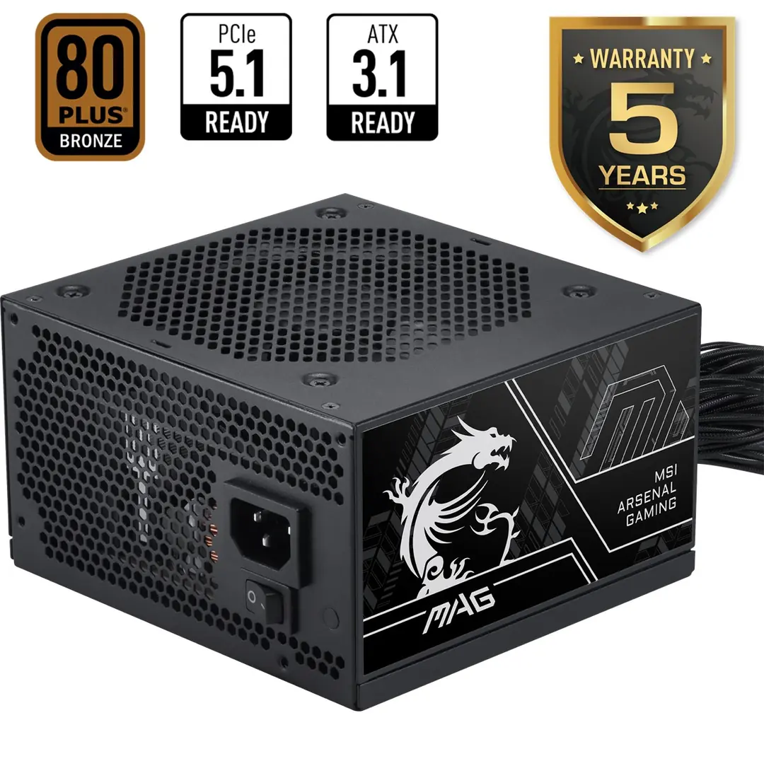 MSI PSU MAG A750BN PCIE5 III 1
