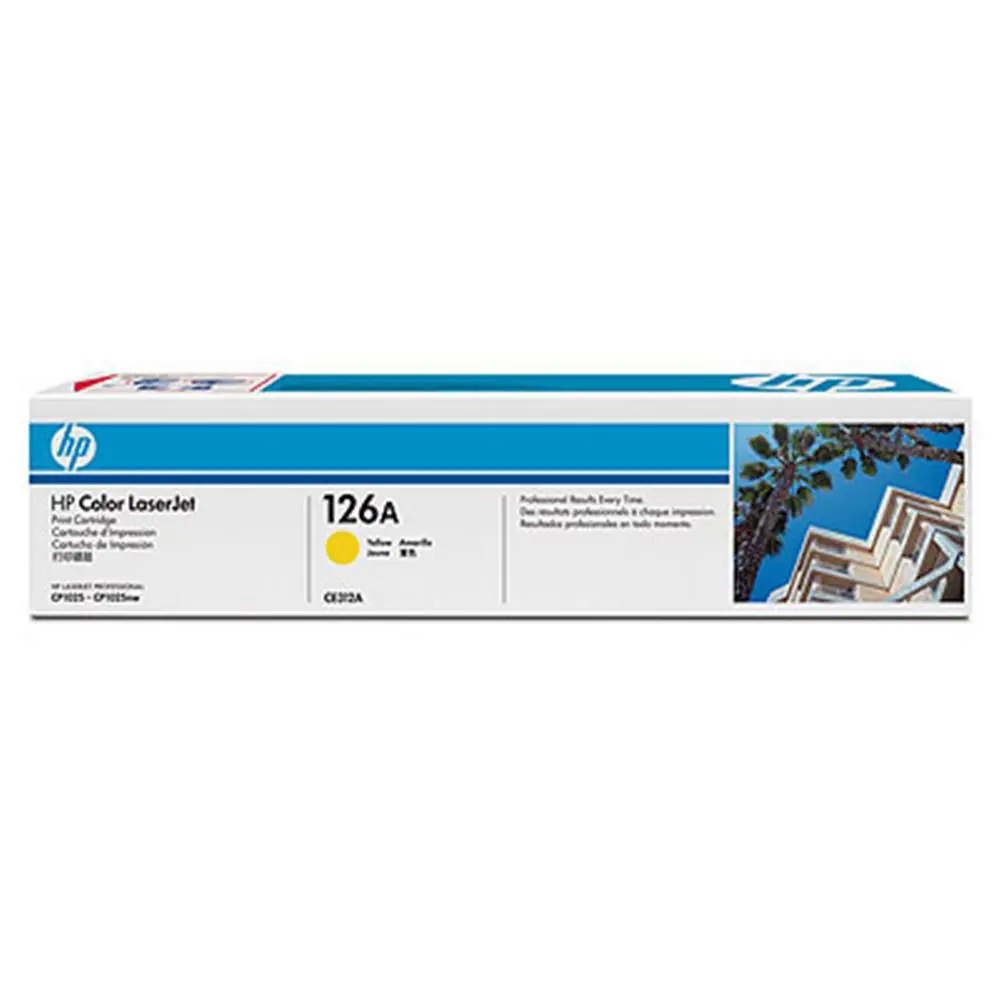 HP 126A Yellow Sarı 1.000 Sayfa Toner CE312A 1