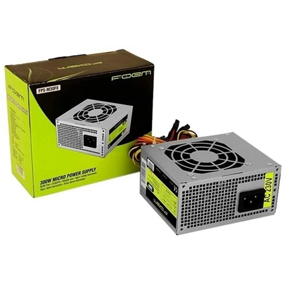 Frisby FOEM FPS-G30F12 300W  ATX PSU Güç Kaynağı 1