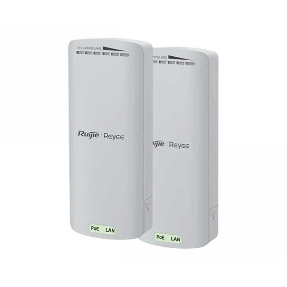 Ruıjıe Reyee RG-EST100-E Outdoor 300 Mbps 2.4 Ghz 2Lİ Paket Noktadan Noktaya Dış Mekan Access Point 1