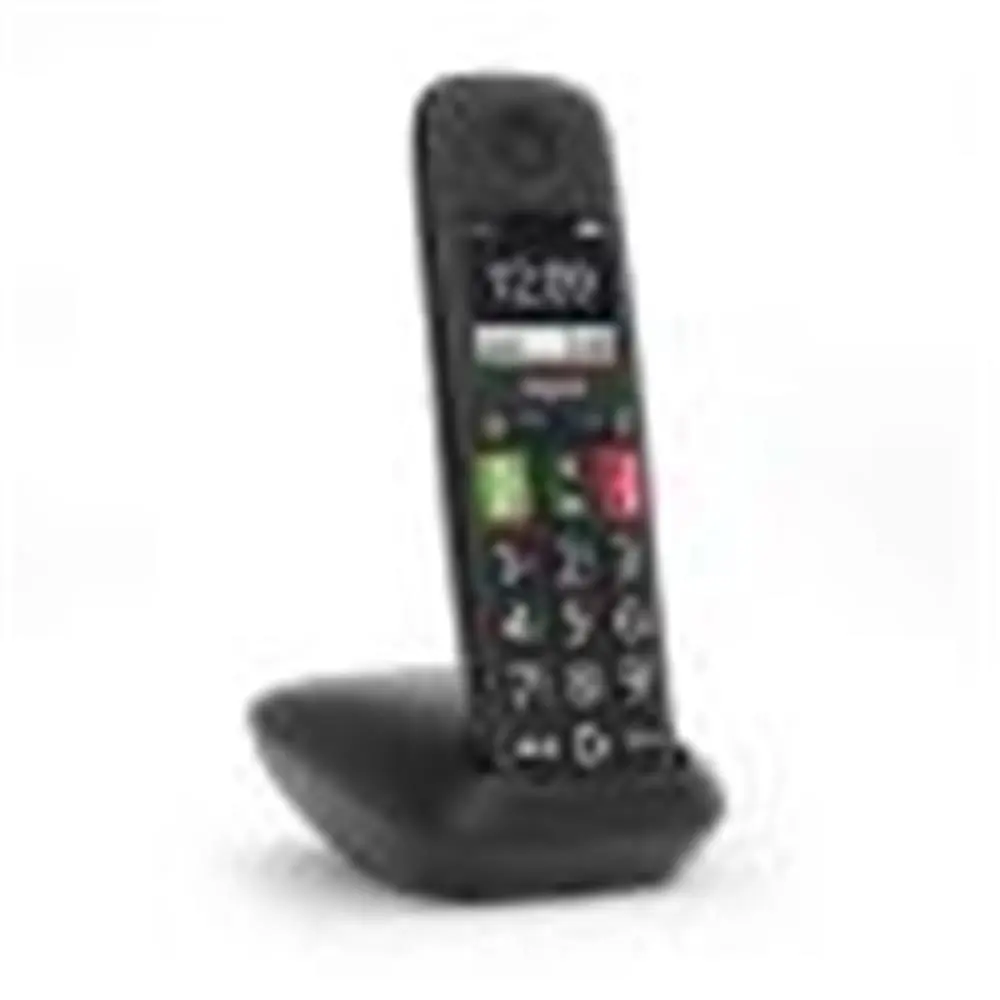 Gigaset E290 Geniş Ekran Siyah Telsiz Dect Telefon 1