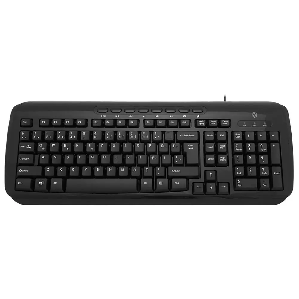 Frisby FK-4845QU Kablolu Q-Türkçe Multimedya Klavye 1