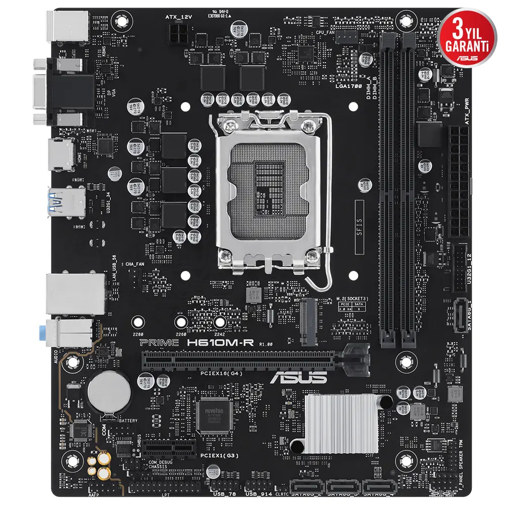 ASUS PRIME H610M-R-SI 1
