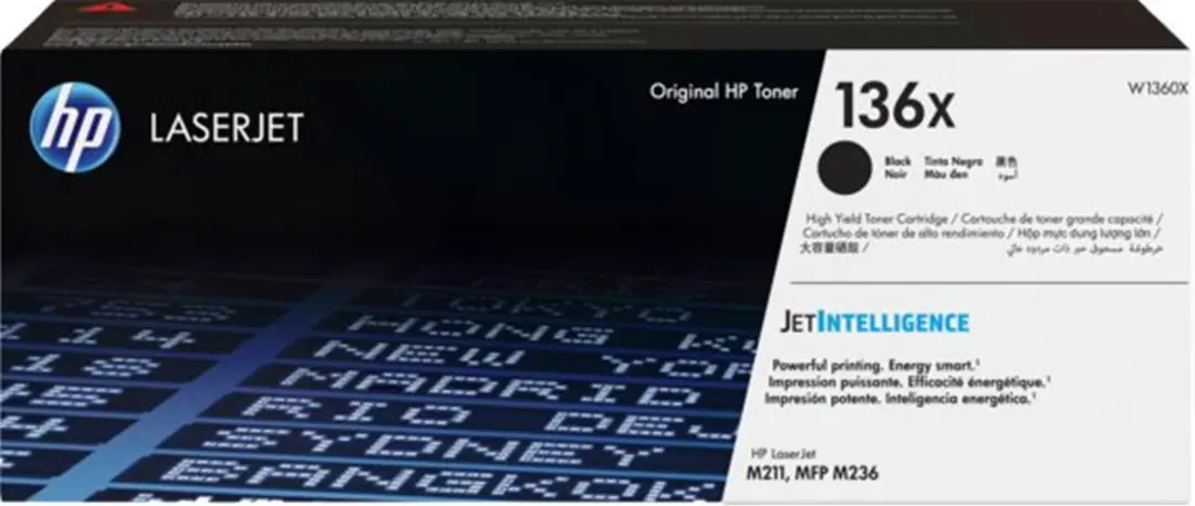 HP 136X Black Siyah 2.600 Sayfa Toner W1360X 1