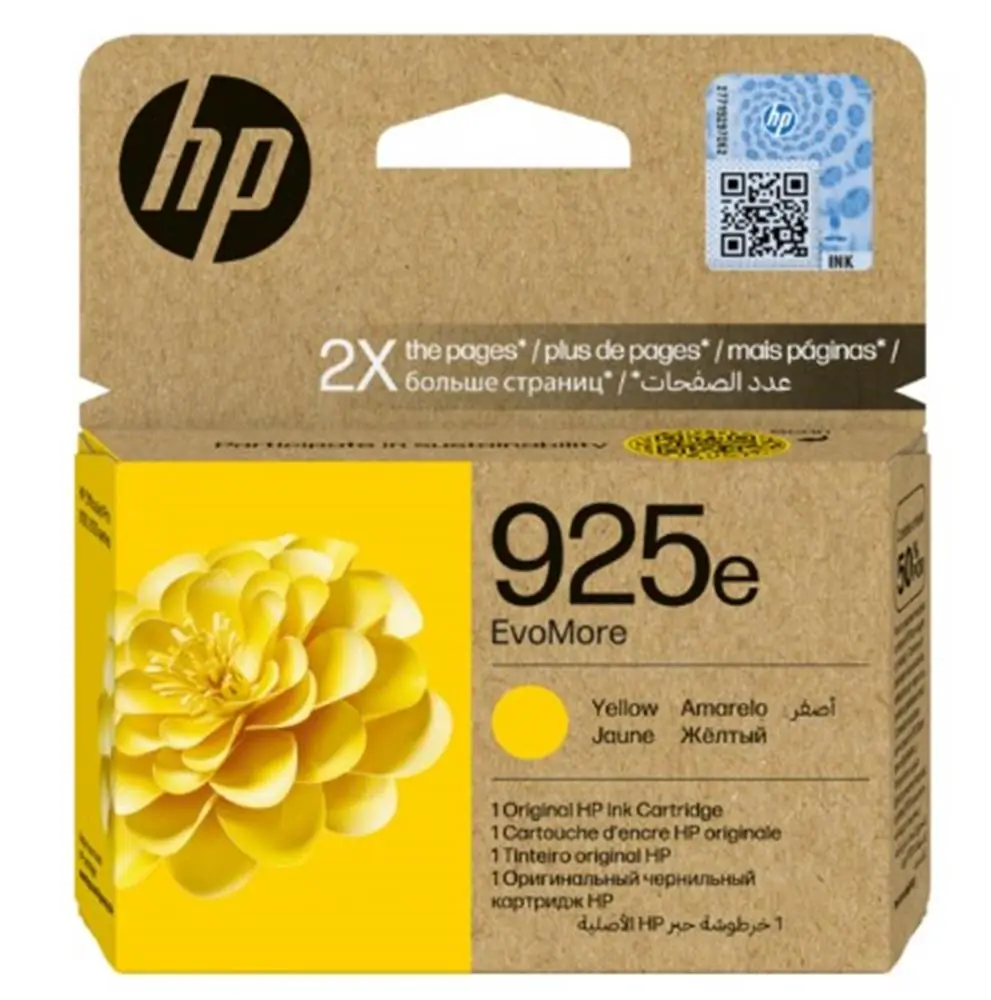 HP 925E Yellow Sarı Kartuş 4K0W2PE 1