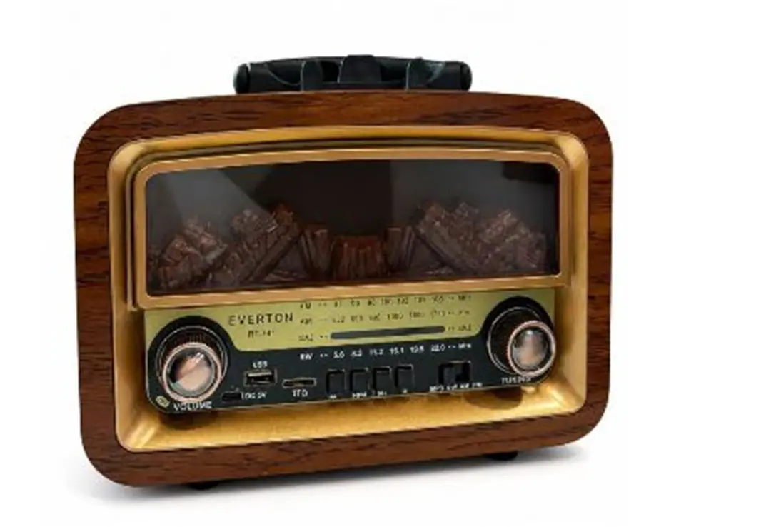 Everton Rt-741 Bluetooth -Fm-Am-Sw-Usb-Tf Card-Aux Nostaljik Radyo 1
