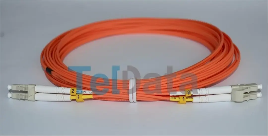 TELDATA TLD-LCLCOM31 LC-UPC-LC-UPC MM DX OM2 1 METRE FIBER OPTIK PATCHCORD 1