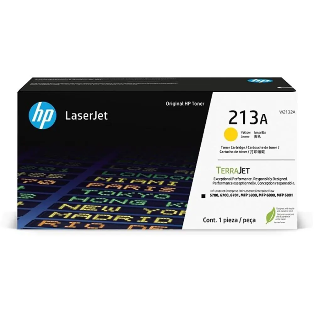 Hp 213A Yellow Sarı 3.000 Sayfa Toner W2132A 1