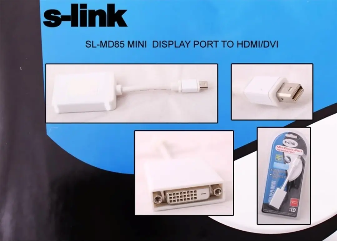 S-link SL-MD85 Mini Display Erkek To Dvı 24+5 Çevirici 1