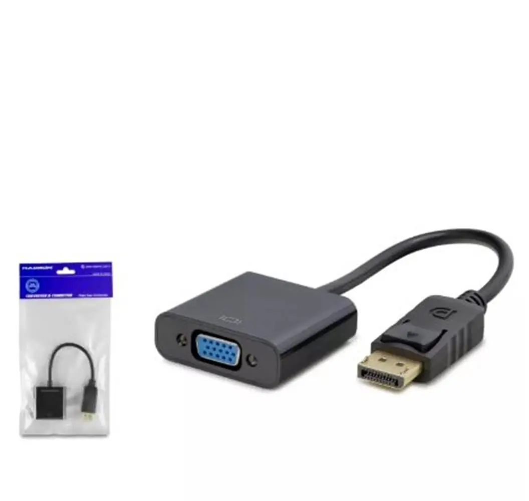HADRON HDX7763 DISPLAY TO VGA F ÇEVİRİCİ 1080P SİYAH 1