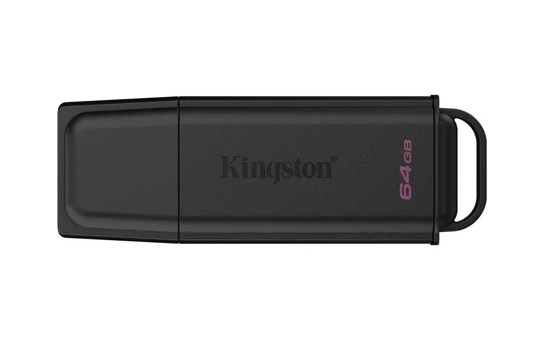 Kingston DTXG2-64GB 64GB Portable USB 3.2 Gen 1 DataTraveler Exodia Black Flash Bellek