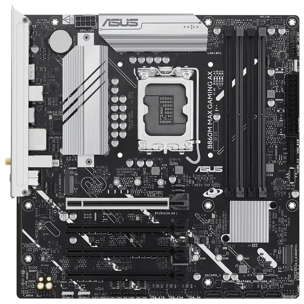 ASUS B860M MAX GAMING AX INTEL B860 LGA1