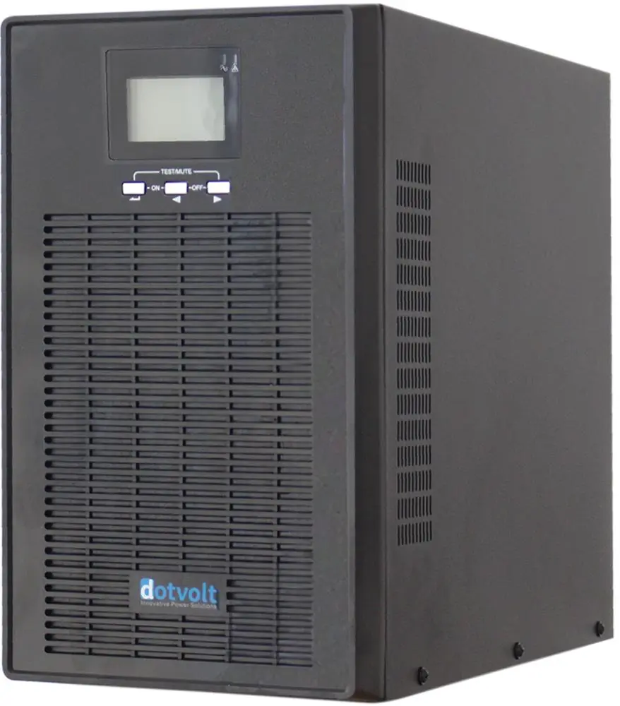 DOTVOLT VOLT MN PLUS 3 KVA 1-1 ONLINE UPS-6 X 12V 7AH PF;1
